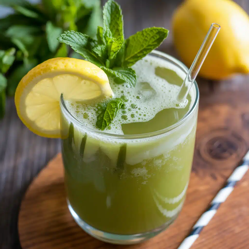 Matcha Mint Lemonade Mocktail