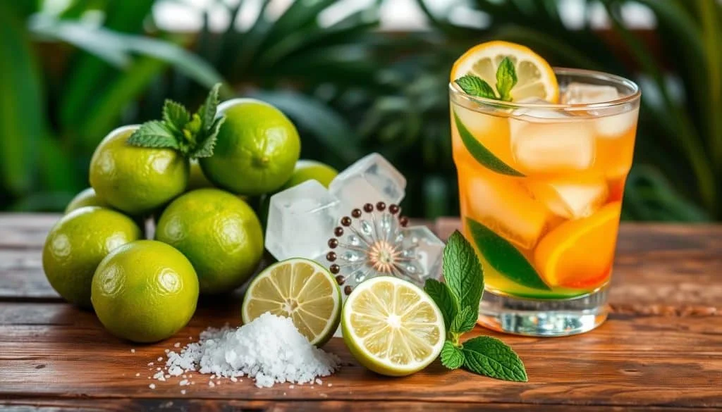 Mockarita ingredients