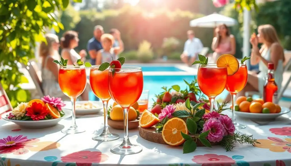 Mocktail occasions for Virgin Aperol Spritz Mocktail