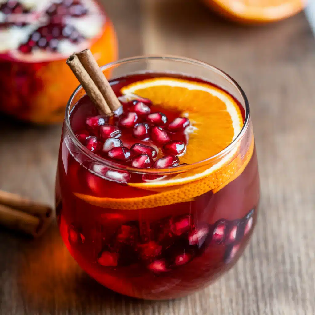 Mulled Pomegranate Mocktail