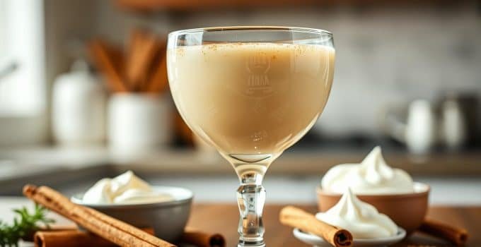 Nutmeg Cream Mocktail
