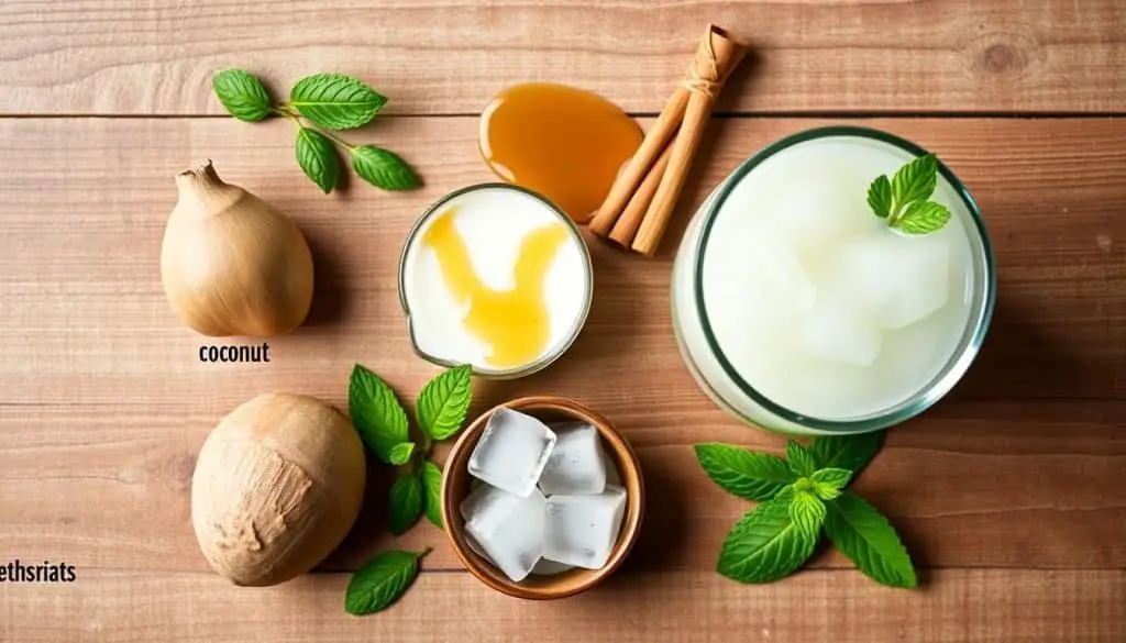 Nutmeg Cream Mocktail Ingredients