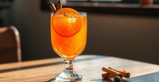 Orange Clove Mocktail