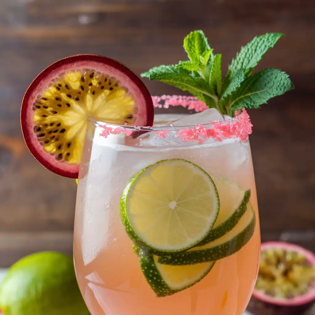 Passionfruit Pink Mocktail