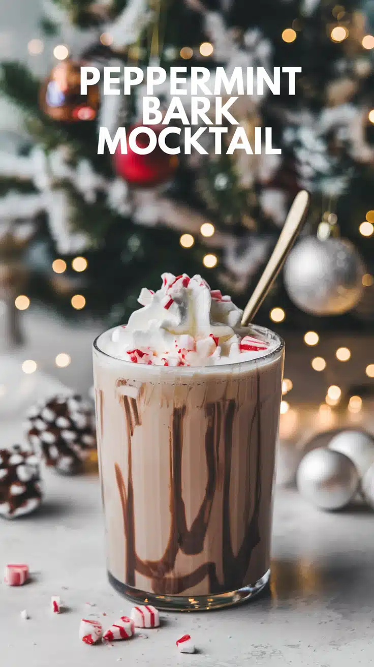 Peppermint Bark Mocktail