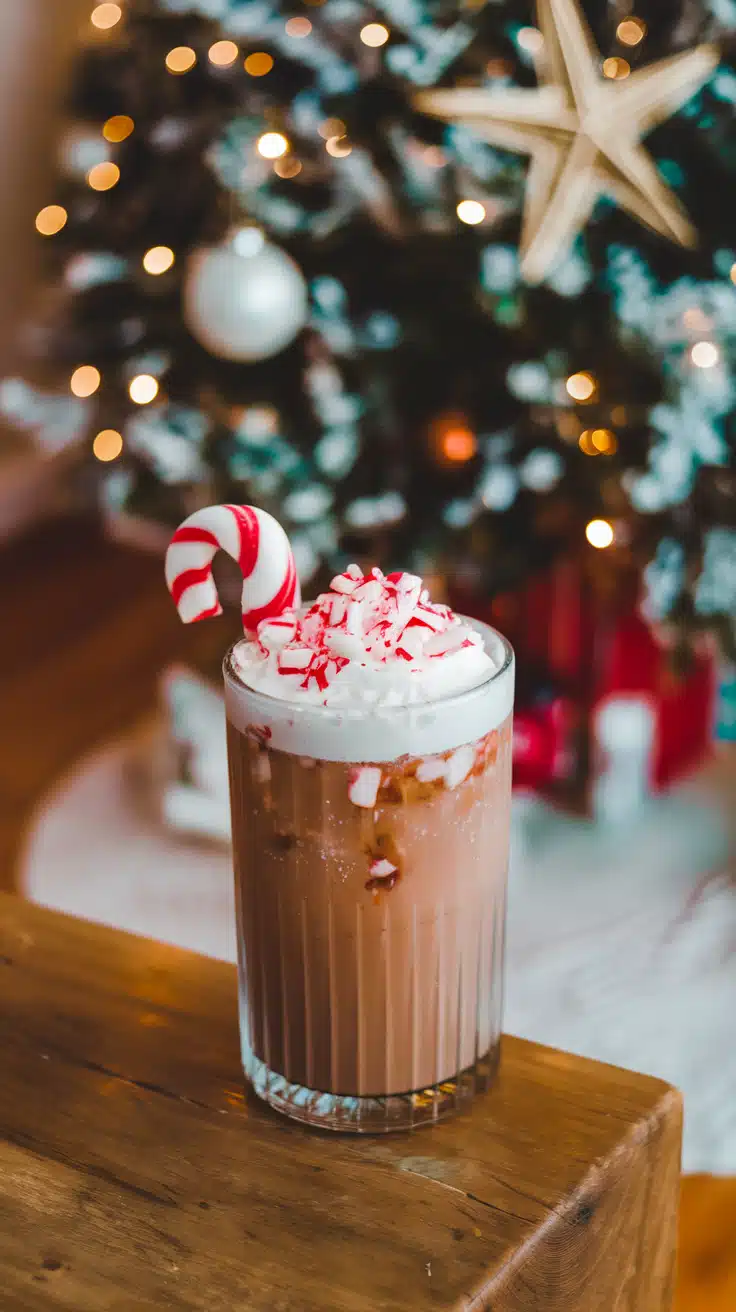Peppermint Bark Mocktail