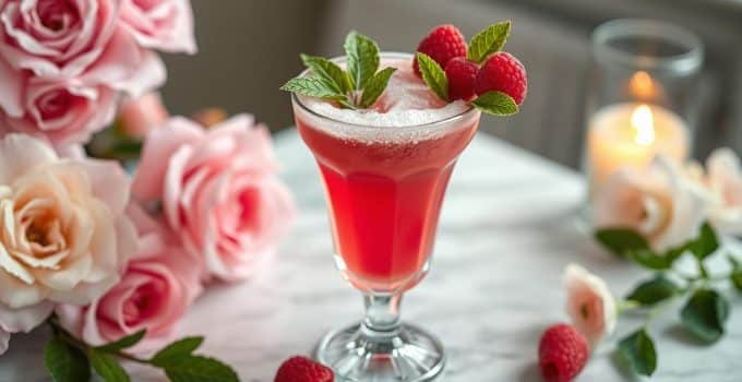 Pink Velvet Mocktail