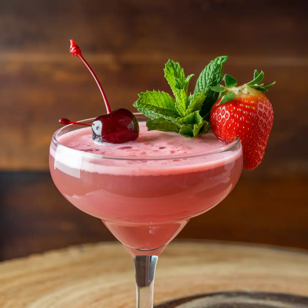 Pink Velvet Mocktail