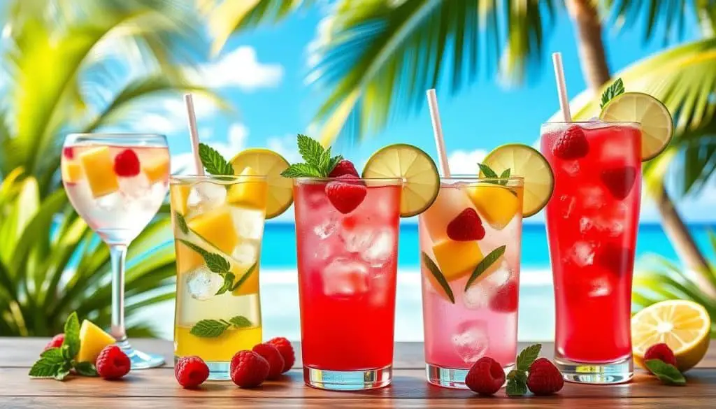 Raspberry Pine beverage ideas