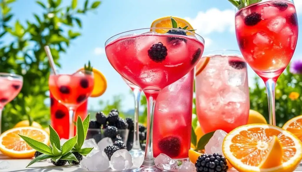 Refreshing coolers for summer drinks