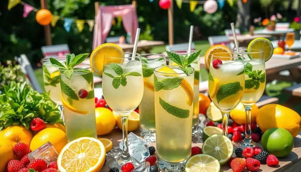 Refreshing drinks for summer gatherings