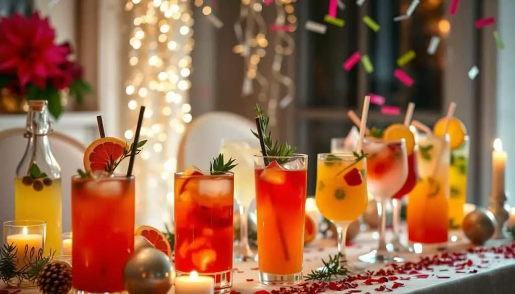 Refreshing mocktails for celebrations