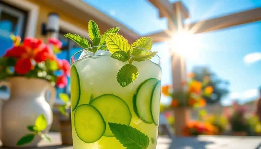 Refreshing summer drink