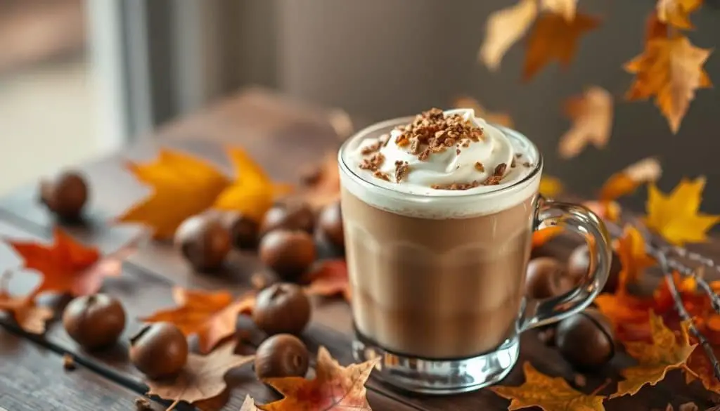 Roasted Chestnut Latte Mocktail