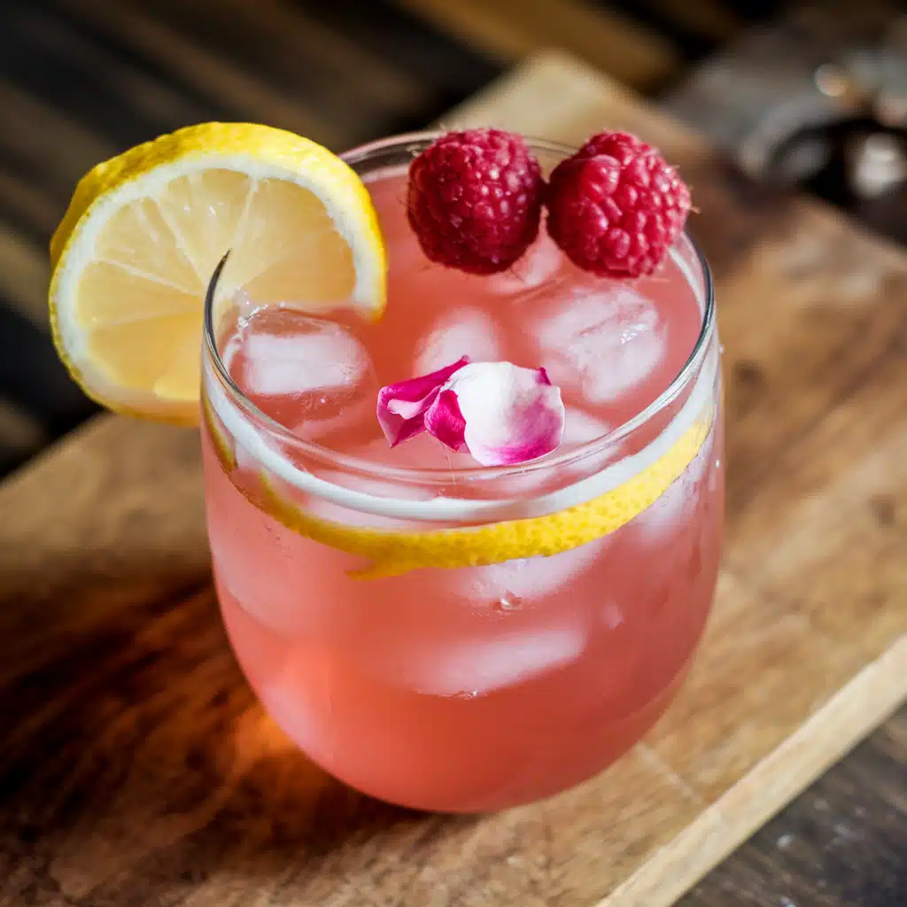 Rose Lemonade Mocktail