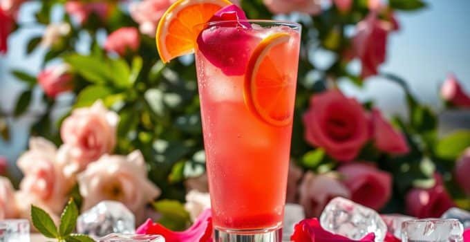 Rose Sangria Mocktail