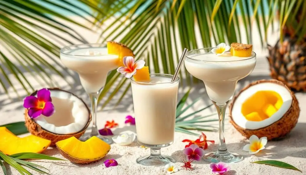 Serving Suggestions for Tropical Mocktail