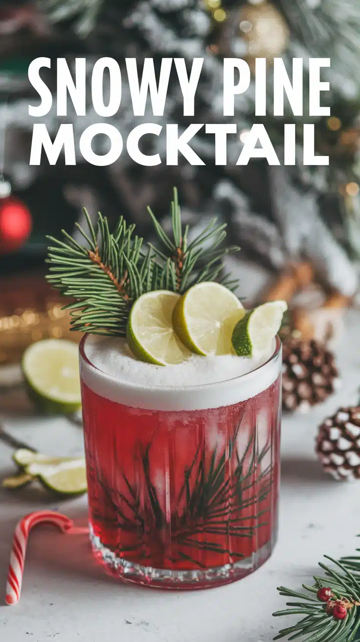 Snowy Pine Mocktail