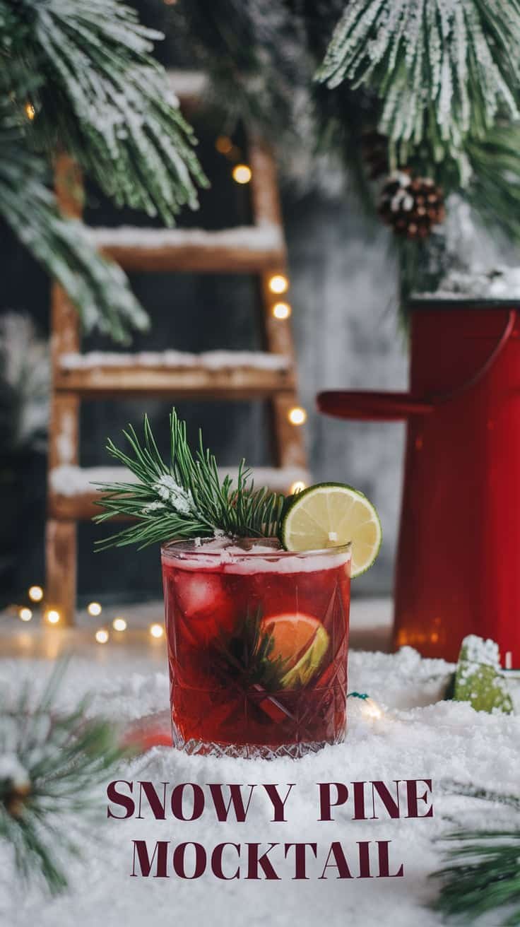 Snowy Pine Mocktail