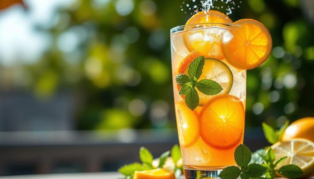 Sparkling Citrus Punch Mocktail