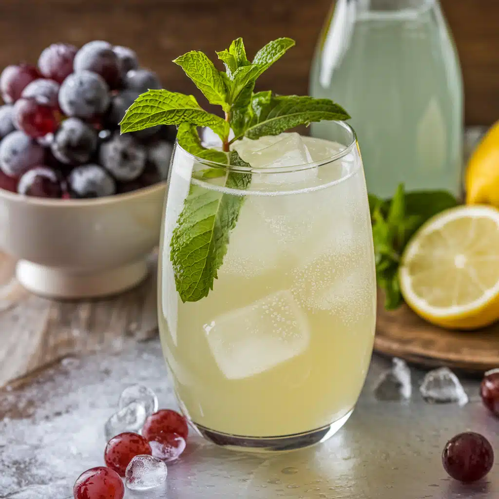 Sparkling Grape Mocktail