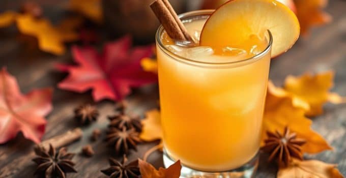 Spiced Apple Cider Mocktail
