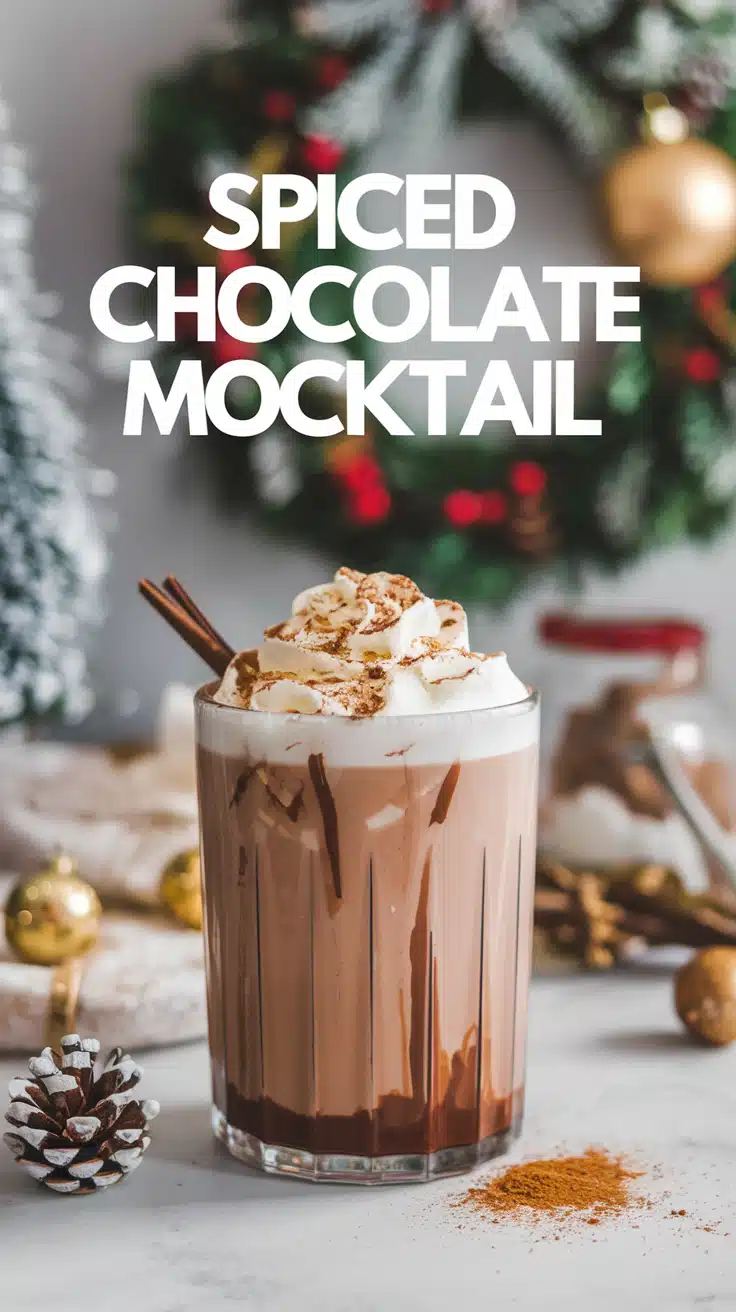 Spiced Chocolate Mocktail