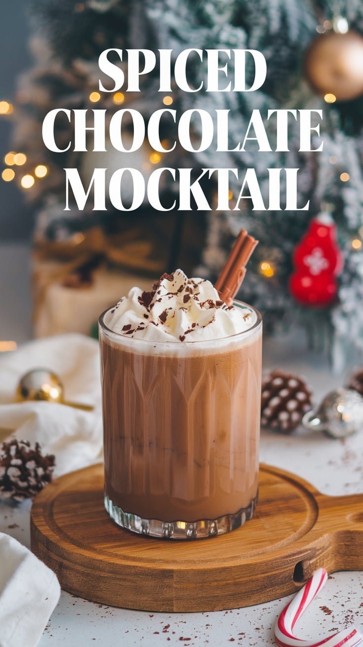 Spiced Chocolate Mocktail