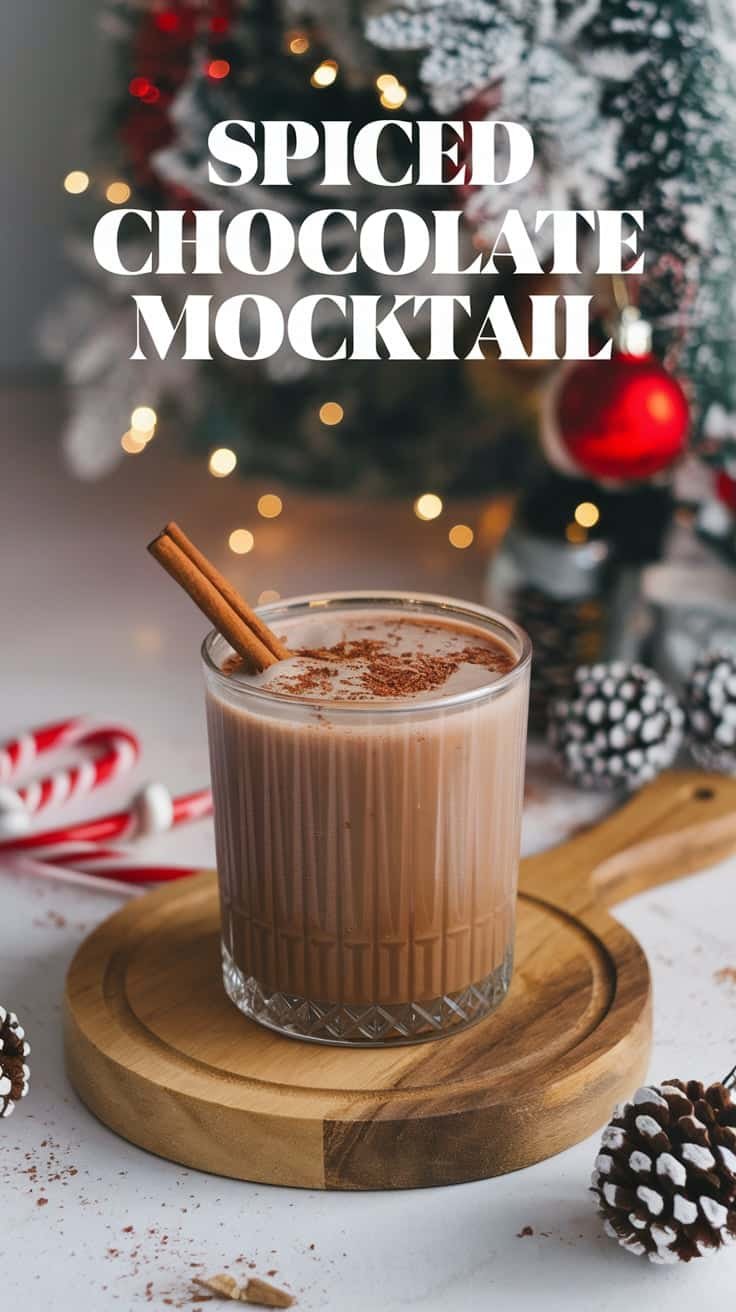 Spiced Chocolate Mocktail