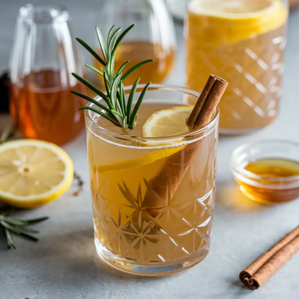 Spiced Honey Mocktail