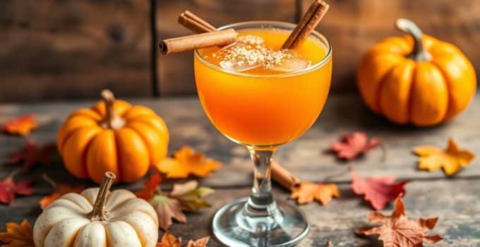 Spiced Pumpkin Mocktail