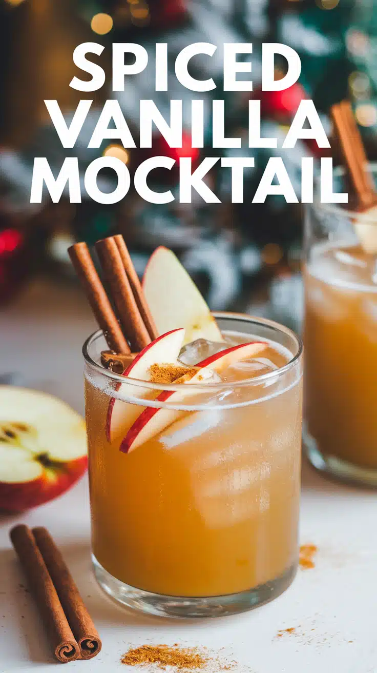 Spiced Vanilla Mocktail
