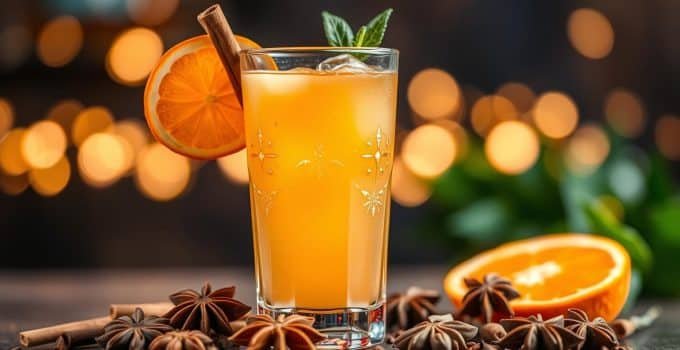 Spiced Vanilla Mocktail