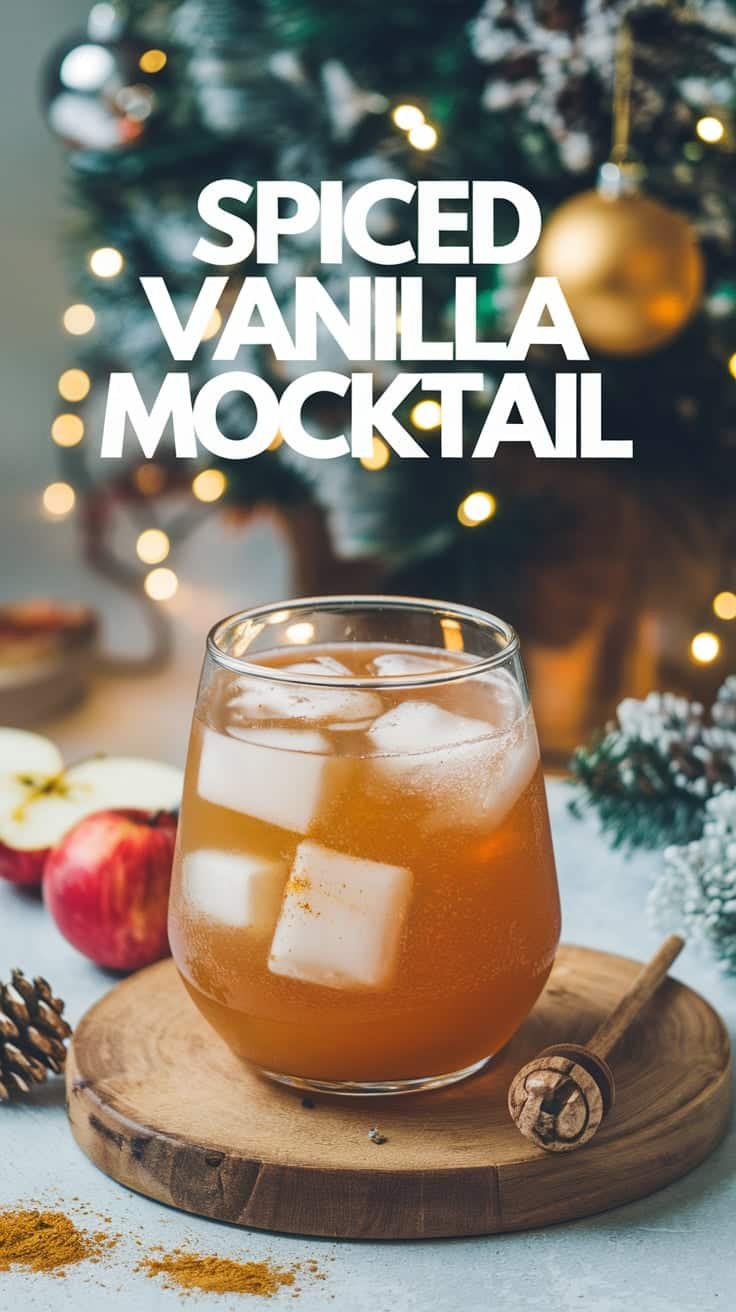 Spiced Vanilla Mocktail