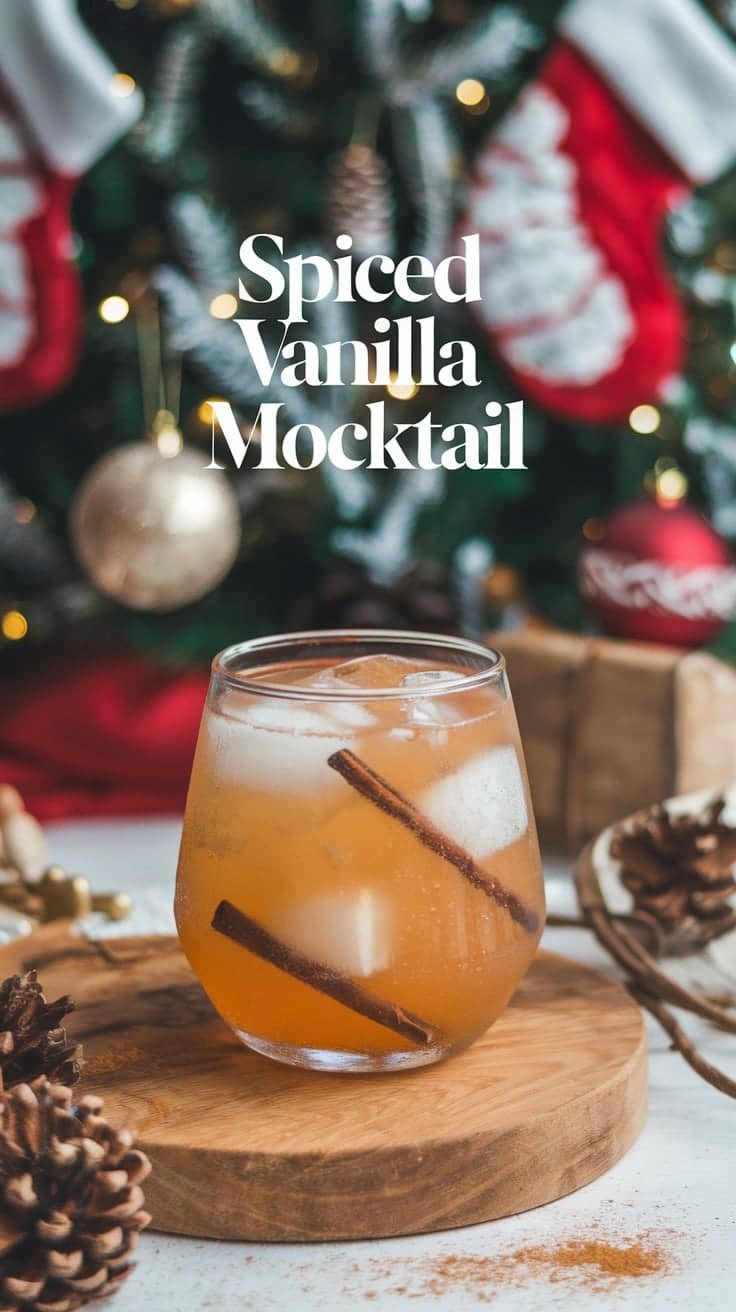 Spiced Vanilla Mocktail