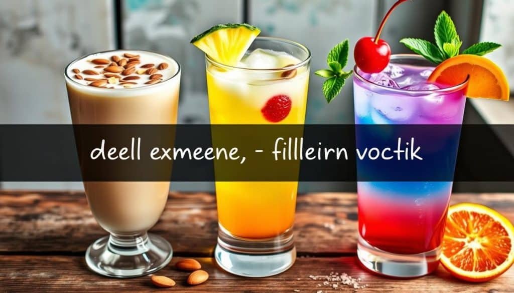 Toasted Almond Mocktail flavor variations