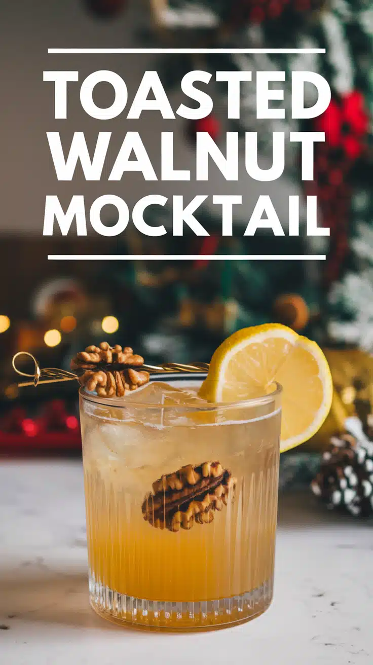Toasted Walnut Mocktail