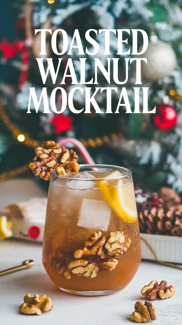 Toasted Walnut Mocktail