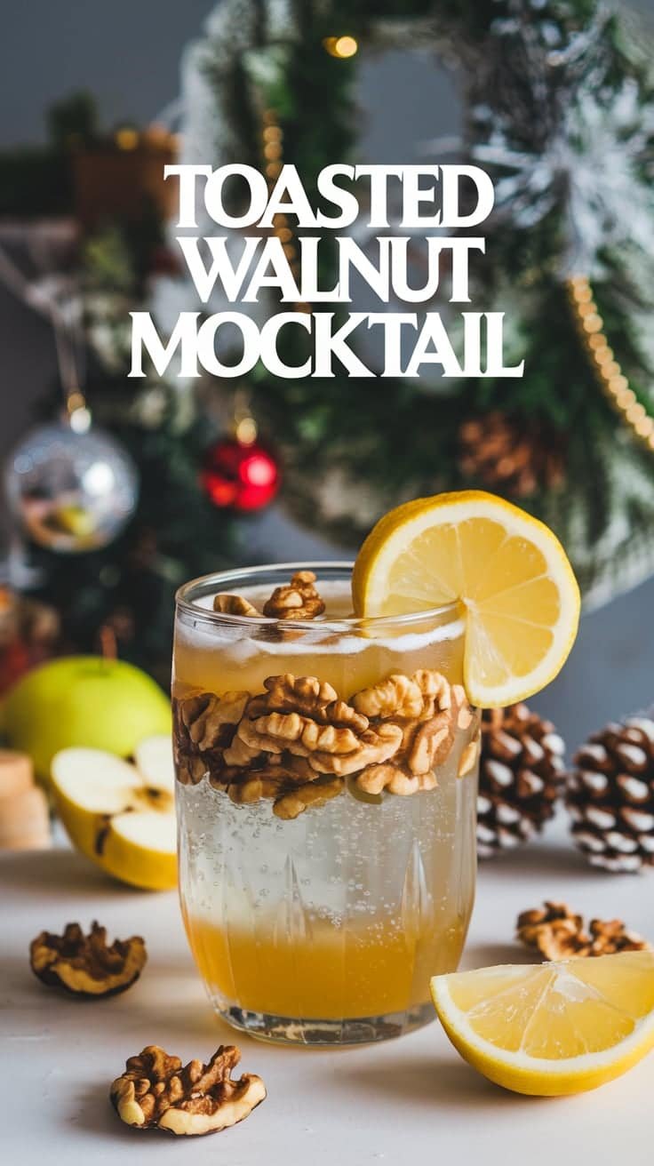 Toasted Walnut Mocktail
