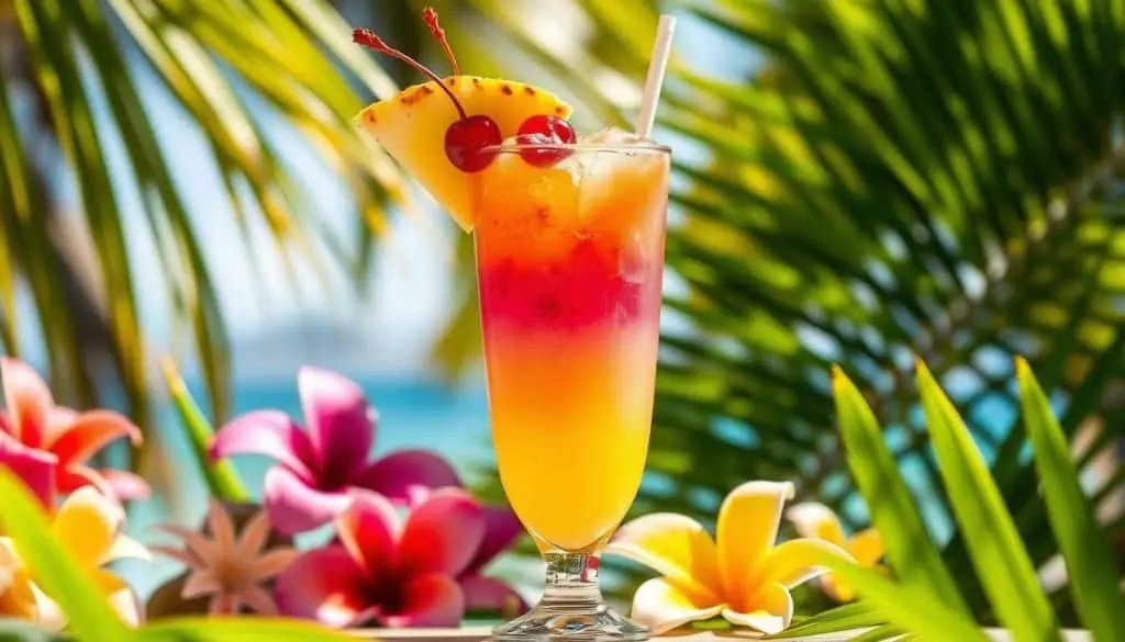 Tropical Sunrise Mocktail definition