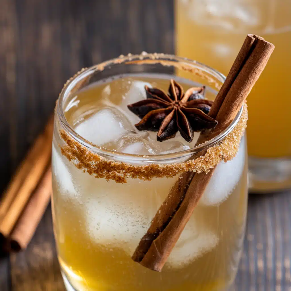 Vanilla Cinnamon Spritz Mocktail