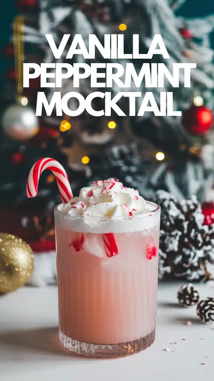 Vanilla Peppermint Mocktail