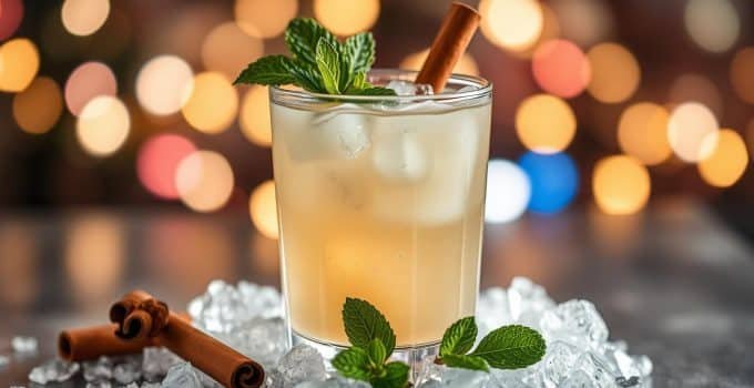 Vanilla Peppermint Mocktail