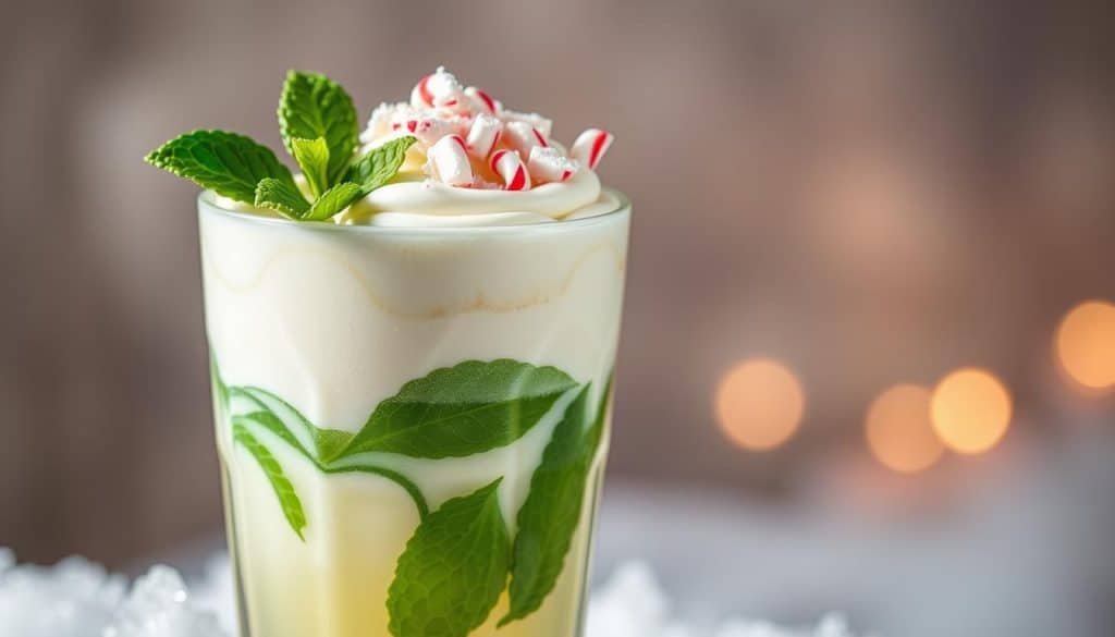 Vanilla Peppermint Mocktail flavor profile