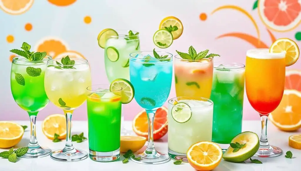 Variations on Honeydew Mint Mocktail