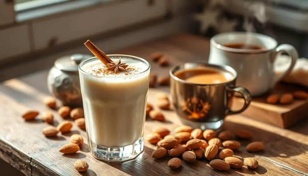 Vegan Drinks Almond Chai Mocktail