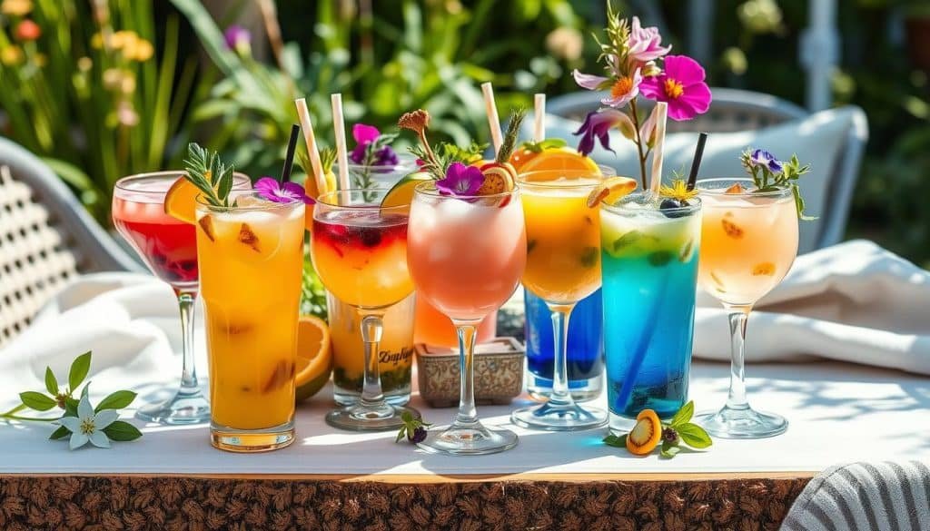 Vegan mocktails and dairy-free drinks options