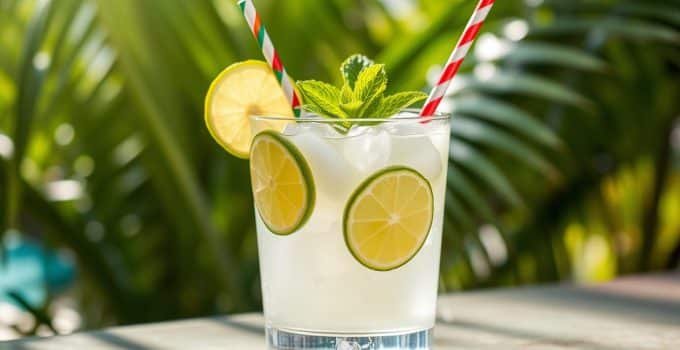Virgin Caipirinha Mocktail