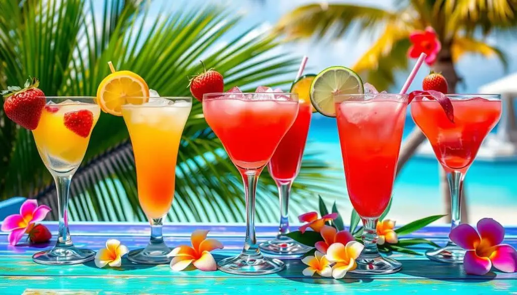 Virgin Daiquiri Mocktail variations