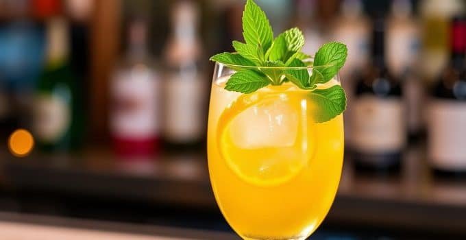 Virgin French 75 Mocktail